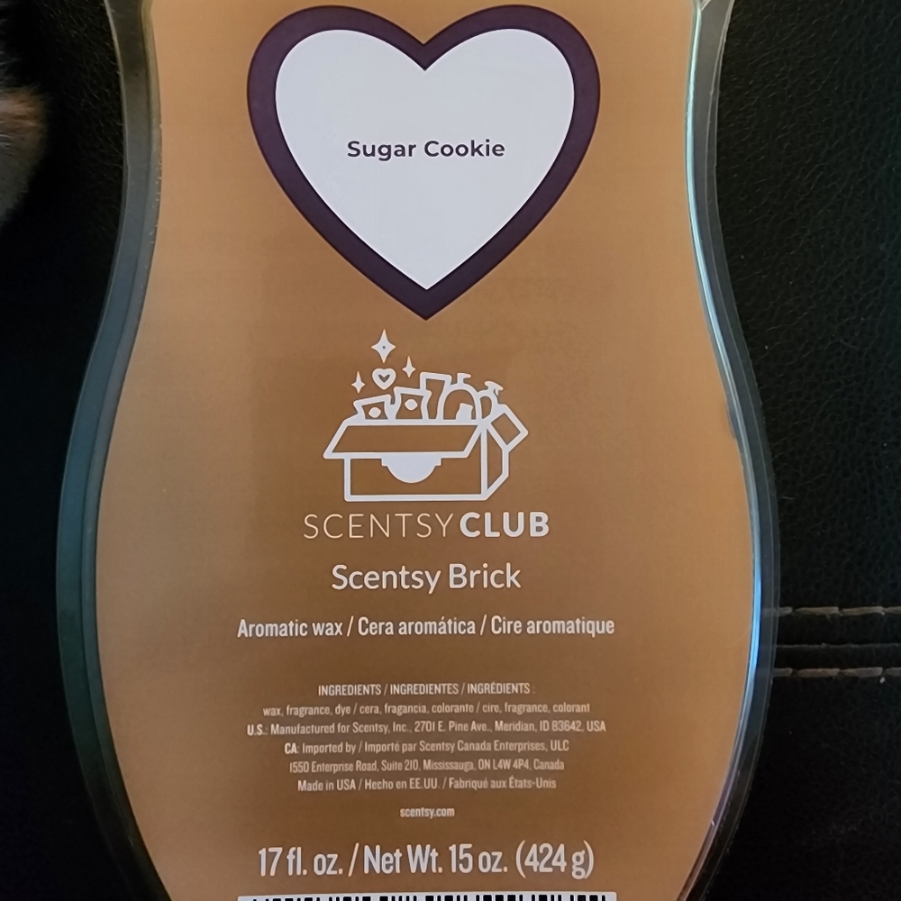 NEW Scentsy Sugar Cookie brick